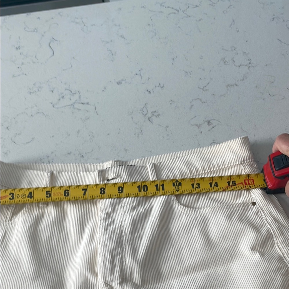 Ann Taylor Cream corduroy pant new without tag - Picture 5 of 9